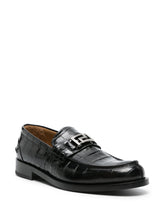 Greca crocodile effect loafers